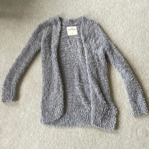 Hollister Fuzzy Cardigan